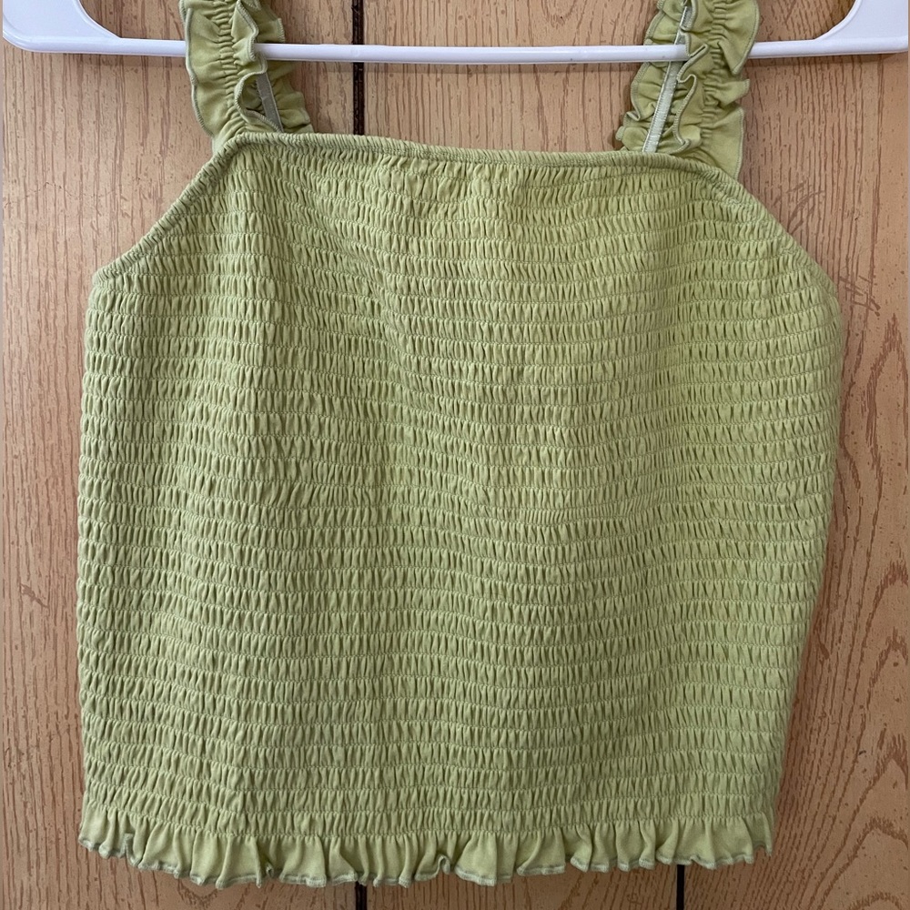 SO good for life half tank/crop top. Size Large